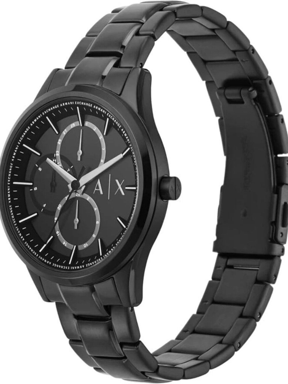 Armani Exchange AX1867 Menβs Black Stainless Steel Multifunction Watch